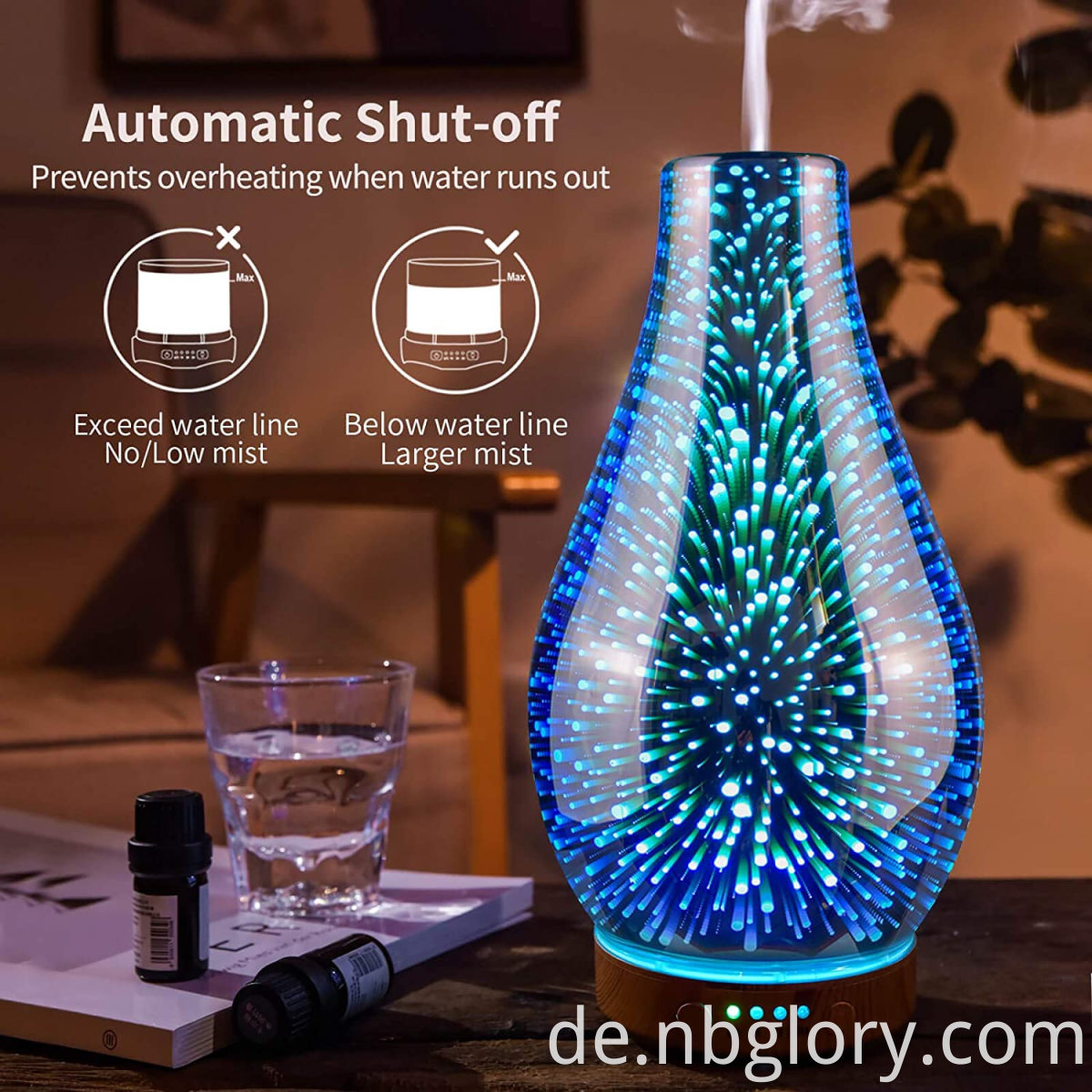 glass aroma diffuser